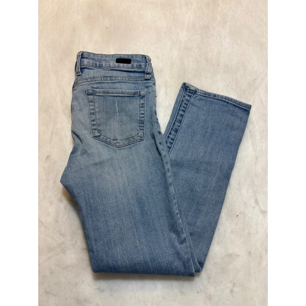 Kut from the Kloth Catherine Boyfriend Jeans Light Wash Distressed Size 4